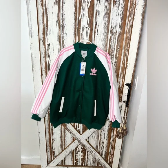 NWT Adidas Originals VRCT Jacket (Oversized) Sold Out Online - Picture 6 of 16